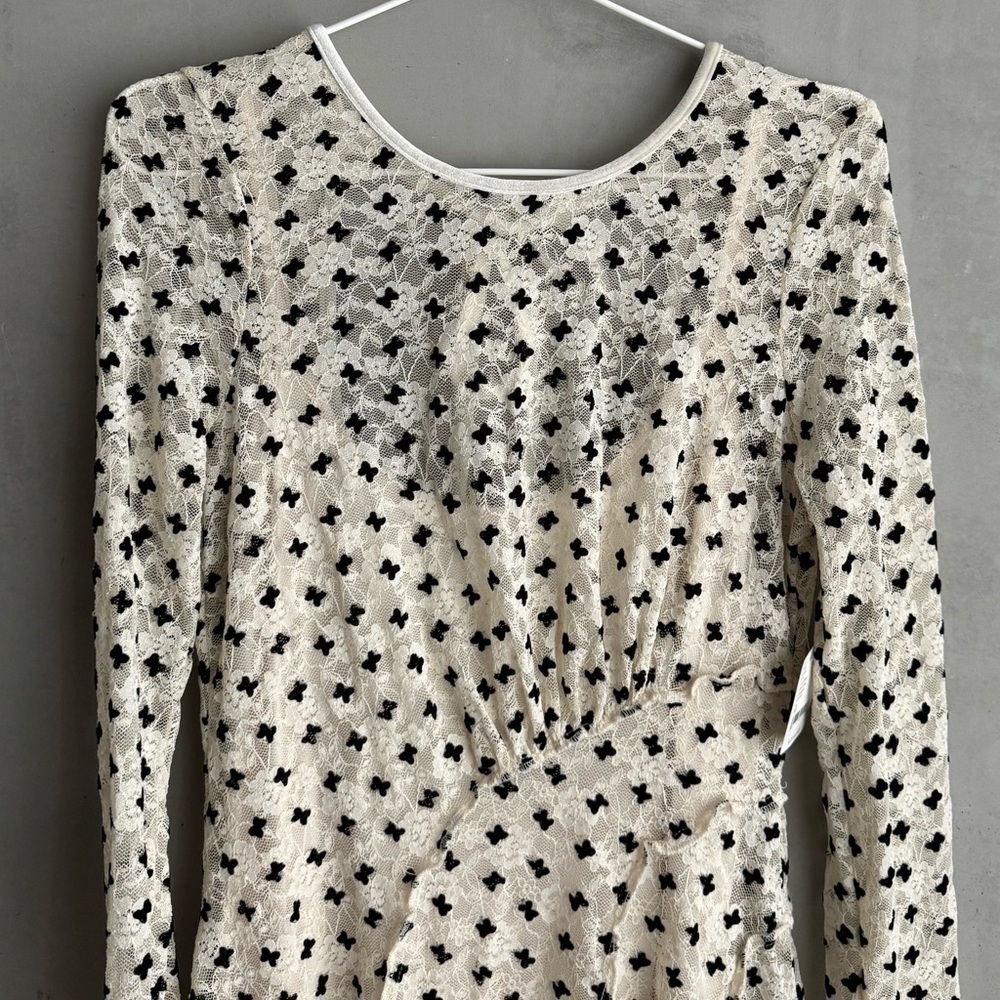 FREE PEOPLE Sheer Delight Mini Dress - Picture 6 of 16